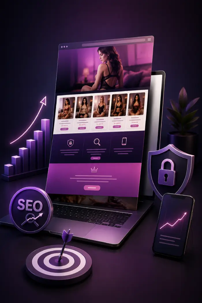 Specialized escort web developer