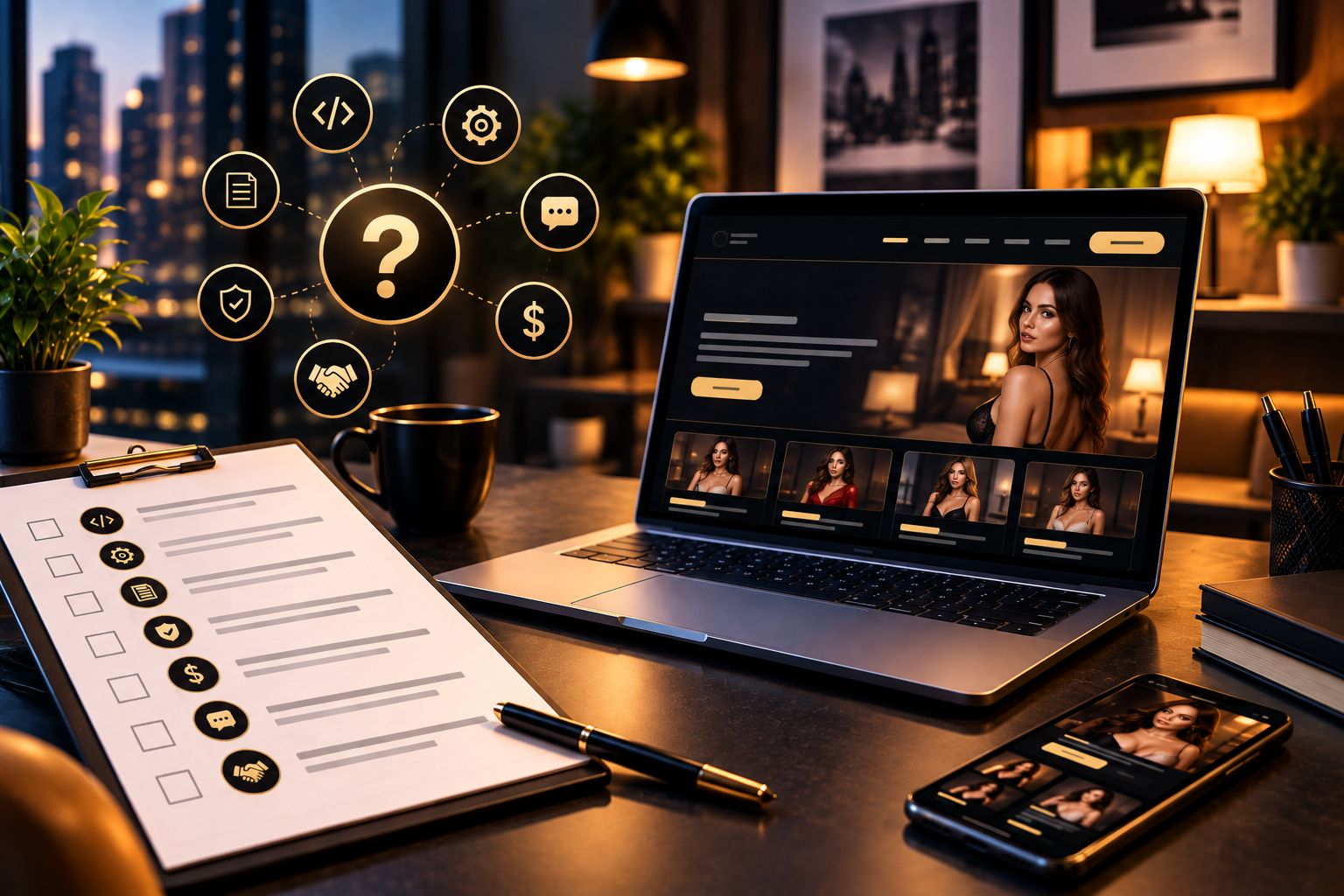 7 Questions to Ask Before Hiring an Escort Website Developer