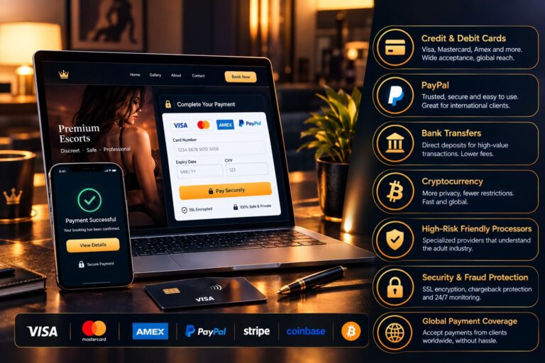 Payment Processors That Actually Work for Escort & Adult Businesses